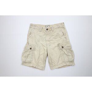 Vtg Y2K American Eagle Outfitters Mens 30 Distressed Heavyweight Cargo Shorts